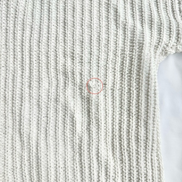 The Hooded Crochet Knit Cardigan 🤍 by Abercrombie & Fitch; Size Medium - Picture 8 of 8